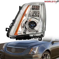 HID/Xenon Headlight For 2008-2014 Cadillac CTS Projector Left Chrome Housing picture