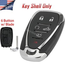 For 2016 - 2021 Chevrolet Camaro Convertible Remote Car Key Fob Shell Case 6-Btn picture