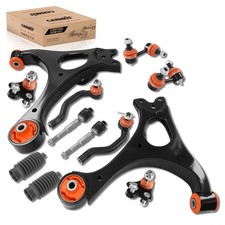 12x Front Suspension Control Arm Tie Rod Sway Bar kit for 2006-2011 Honda Civic picture