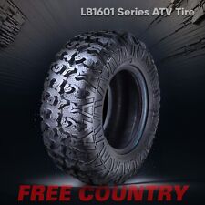 One FREE COUNTRY 25x8R12 ATV Tire 25x8-12 8PR Radial w/SideScuff Guard picture