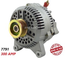300 Amp 7791 Alternator Ford Lincoln NEW High Output Performance HD MADE IN USA picture
