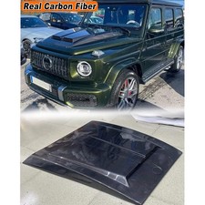 For Mercedes G Wagon W463 G500 G550 G63 G65 Carbon Fiber Bonnet Hood Scoop 01-18 picture