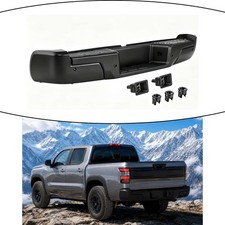 Fits 2022 2023 2024 2025 2026 Nissan Frontier Rear Step Bumper with Sensor Holes picture