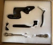 Black Forward Control Kit Harley 2018-2025 Softail Low Rider Street Bob OPEN BOX picture