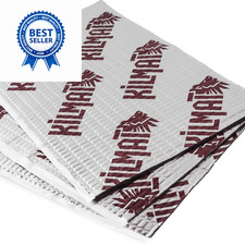 KILMAT 80 Mil (2 mm) 36 Sqft (3.4 36 sqft sqm), Silver With Logo Kilmat picture