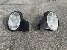 2002-04 Porsche 911 996 Carrera 4S Halogen Headlights Pair L/R FOR REPAIR picture
