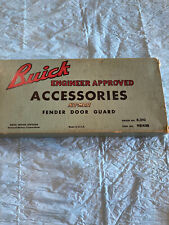 NOS 1953 Buick 53 Super Accessory Stainless Gas Door Guard # 981438 picture