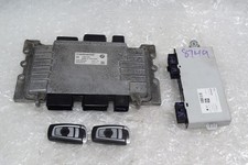 11-12 BMW 528i X3 ENGINE COMPUTER DME ECU ECM CAS4 MODULE KEY SET 7623630 MSV90 picture