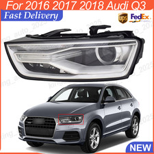 For 2016-2018 Audi Q3 Xenon Headlight Assy W/ Bulb and Blaster Left Side US picture