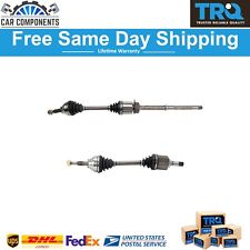 TRQ New Front CV Axle Shaft Assembly Set LH RH For 2014-2017 Ford Explorer picture