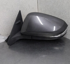 2014-2019 Toyota Highlander Power Left Driver LH Side View Door Mirror Gray Oem picture