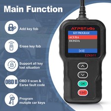 1 Used Replacement Key Fob Kit Tool For Honda Civic Accord Odyssey Acura MDX RDX picture