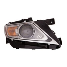 Headlight Fits Lincoln MKX 11-15 CAPA Certified Right Passenger Halogen Chrome picture