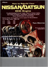How To Rebuild Your Nissan / Datsun OHC Engine 1966-1984 HP Books 1986 picture