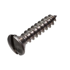 Self Tapping Screw, Screw Tapping Screw   Stainless Steel, Slotted Raised Counte picture