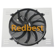 Full Alu Shroud+Fan For 1970-1979 Dodge D/B/W100/200/300 Truck Plymouth Radiator picture