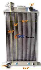 3ROW Aluminum Radiator FOR 1937-1939 FORD CARS W/302 5L SB V8 MOTOR AT 1938 picture