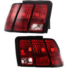 Tail Light Set For 1999-2004 Ford Mustang Driver and Passenger Side Halogen picture