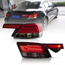VLAND For 2008-2012 Honda Accord LED Tail Lights Red Lens Rear Lamps 4PCS 1Pair picture