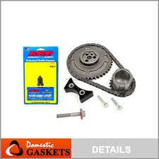 GM LS2 LS3 3-Bolt Cam Camshaft Conversion Kit w/ Timing Chain picture