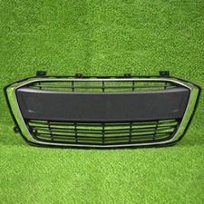 Fits 2017-2020 Chevrolet Sonic LS/LT Front Bumper Lower Grille Black+Chrome Trim picture