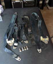 1975 - 1980 Dodge Truck Black Seatbelts 76 77 78 79 80 Mopar READ DESCRIPTION picture