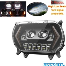For 2015-23 Harley Road Glide FLTR LED Headlight DRL+Turn Signal+High Low Lamp picture