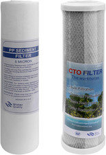 External RV Dual Water Replacement Filters for RVs Camper Boats Marine picture