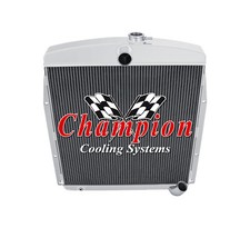Aluminum Champion 3 Row All Aluminum Radiator for 1949 - 1954 Pontiac Chieftan picture