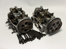1980-1983 Honda Goldwing GL1100 Complete Cylinder Heads Camshafts Valves Pair picture