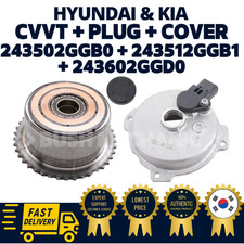 GENUINE OEM Hyundai Kia Intake CVVT Solenoid Cap Sensor Cover Camshaft 2.0L 2.4L picture