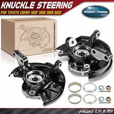 2xFront L&R Steering Knuckle & Wheel Hub Bearing Assembly for Toyota Camry 97-01 picture