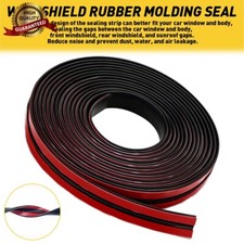 13FT Universal T-shaped Self Adhesive Car Door Rubber Seal Strip Weatherstrip picture