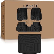 LASFIT Floor Mats Cargo Liner for Honda CR-V 2023-2026, Full Set, Custom, TPE picture