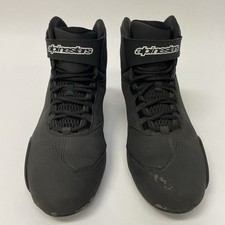 Alpinestars Sektor Vented Moto Shoes Black Size US 11  Alpine Stars Scuff Marks picture