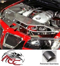 Front Header Plate – 2008–2009 Pontiac G8 GT – Polished Stainless Steel picture