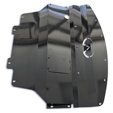 BLACK Aluminum Engine Under Tray Shield for 2011+ AWD Infiniti M56X Y51 Fuga Q70 picture