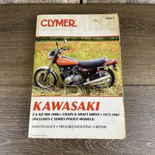 1973-1981 Kawasaki Z KZ 900-1000cc Chain Shaft Drive Clymer Repair Manual M359-3 picture