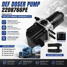 2208766PE DEF Doser Urea Pump Assembly for Paccar Cummins 5506956RX 4388105 New picture