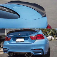 For BMW F82 M4 PSM Style Carbon Fiber Rear Trunk Spoiler Wing Lip Kits picture