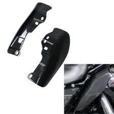 Black 3K Carbon Fiber Mid Frame Air Deflector Fits 2024 25 CVO Road Glide  picture