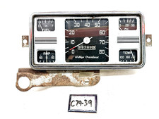 1948 1949 Willys Overland Jeepster Instrument Cluster Speedometer Gauges C79-39 picture