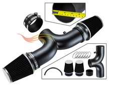 BCP RW BLACK 1997-2000 Corvette C5 5.7L V8 Dual Twin Ram Air Intake Kit+ Filter picture