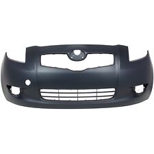 Front Bumper Cover With Foglamp Holes For 2007-2008 Toyota Yaris Hatchback picture