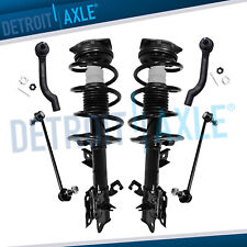 6pc FWD Front Struts w/Coil Spring Sway Bar Tie Rod for 2008 - 2012 Nissan Rogue picture