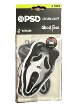 PSD Air Freshener One 3 Pack Car Truck Scream Horror Ghostface New Car Smell picture