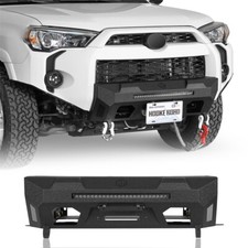 Stubby Steel Front Bumper w/ Winch Plate & Light Fit 2014-2024 Toyota 4Runner picture