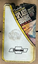 vintage groboski chevrolet front or rear splash guards 1 pair usa made picture