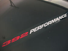 392 PERFORMANCE (pair) FITS: Dodge RAM 2500 Hemi Hood decals Charger Challenger picture