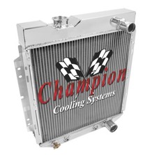 Eagle Racing 3 Row Aluminum Radiator For 1964 - 66 Ford Mustang picture